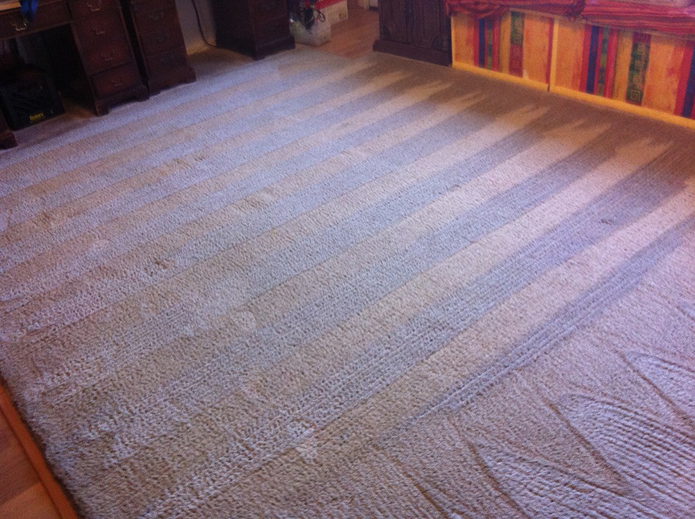 Heavily Stained Carpet (After)