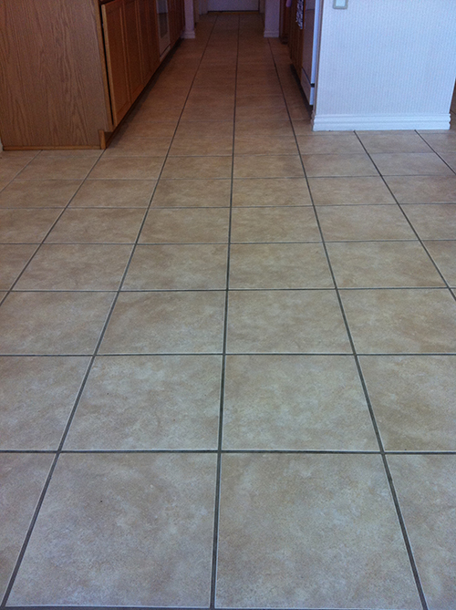 Tile & Grout (Before)